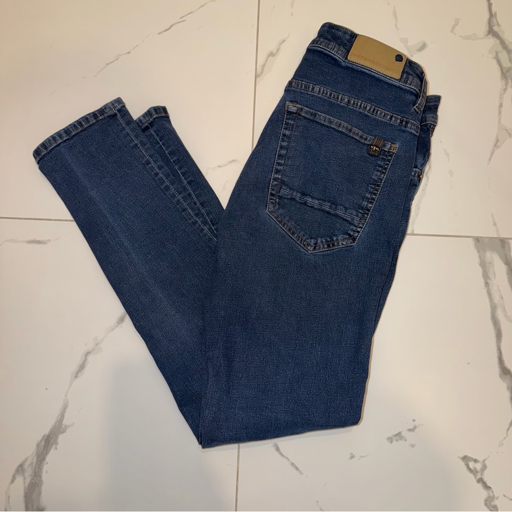 Buffalo David Bitton Dark Blue Skinny Stretch Jeans